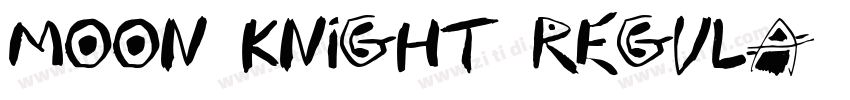 MOON KNIGHT Regula字体字体转换